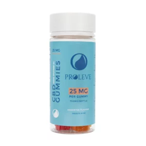 PROLEVE 750mg Broad Spectrum CBD Daily Gummies 25mg Cubes 30ct