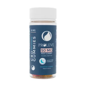 PROLEVE 1500mg Broad Spectrum CBD Sleep Gummies 50mg Cubes 30ct