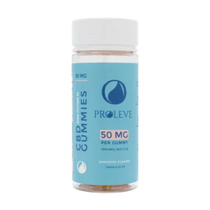 PROLEVE 1500mg Broad Spectrum CBD Daily Gummies 50mg Cubes 30ct