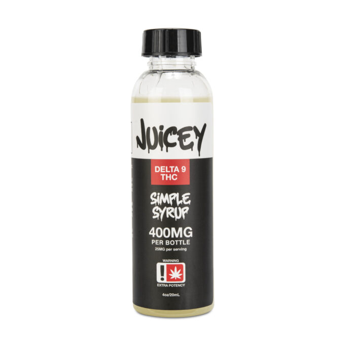 JUICEY 400mg Delta 9 THC Blueberry Cheesecake Syrup