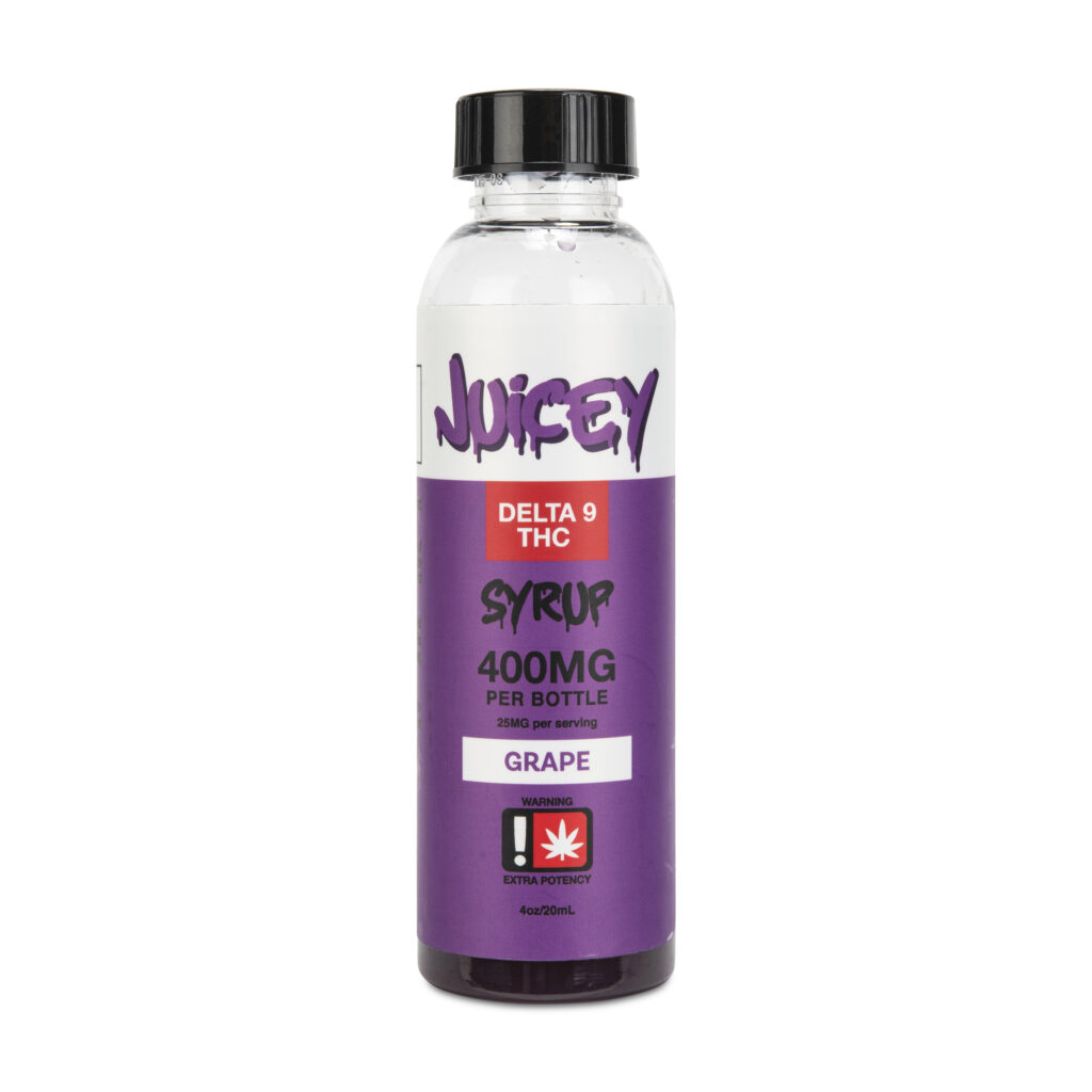 JUICEY 400mg Delta 9 THC Blueberry Cheesecake Syrup