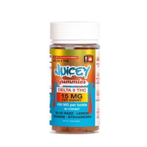 JUICEY 450mg Delta 9 THC Gummies 15mg Cubes 30ct