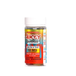 JUICEY 1500mg Delta 8 THC Gummies 50mg Cubes 30ct