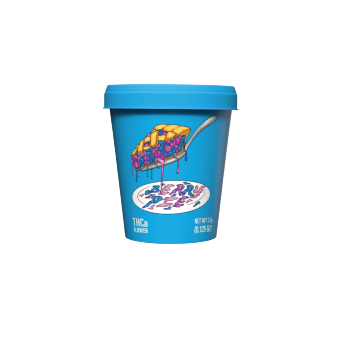 Berry Pie Exotic THCA Flower Tub By COOKIES | INDICA/HYBRID | 3.5G