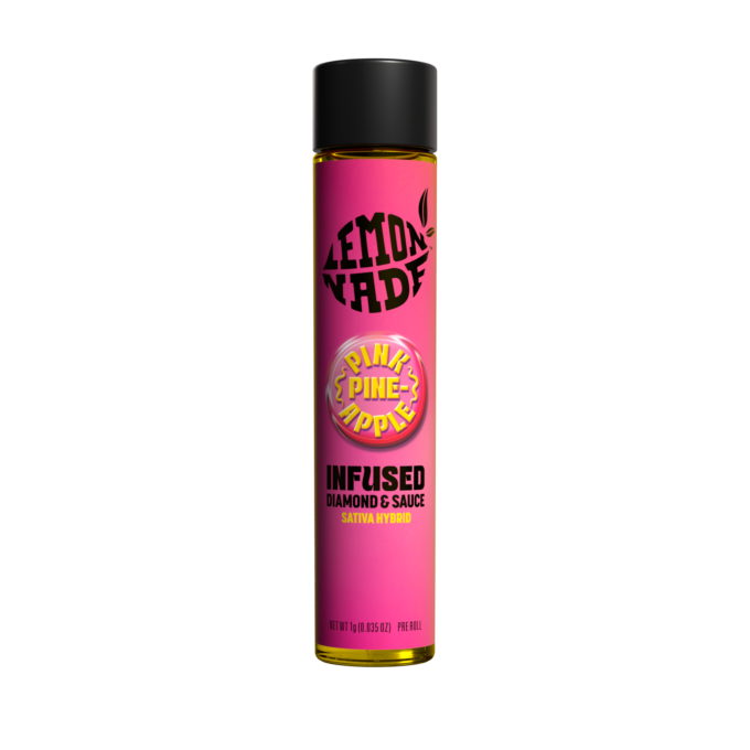 LEMONNADE THCA Pre-roll Infused w/ Diamonds & Sauce 1G - Black Cherry Soda | SATIVA