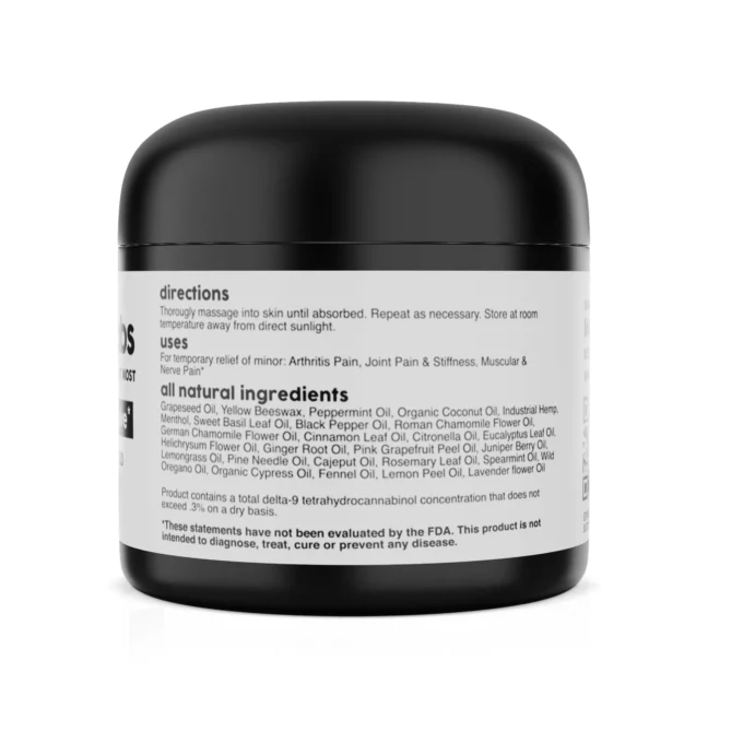 LIFE SUPPORT LABS 20,000mg Full Spectrum CBD & 360mg Delta 9 THC 4oz Salve