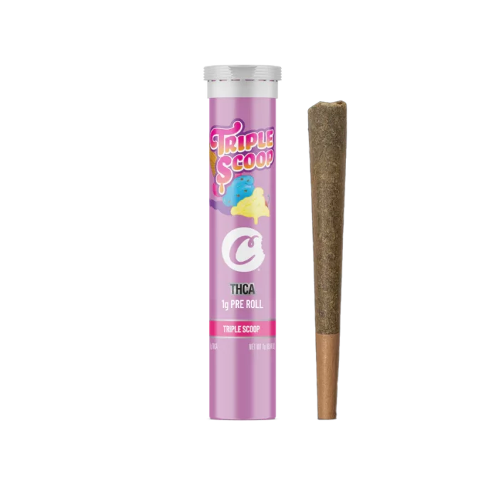 COOKIES THCA Pre-roll 1G - Triple Scoop | HYBRID