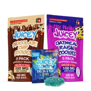JUICEY 100mg Delta 9 THC Chocolate Chip Cookie Single