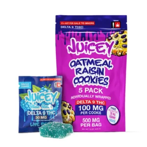 JUICEY 100mg Delta 9 THC Chocolate Chip Cookie Single
