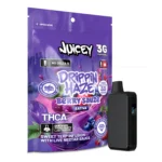 JUICEY Drippin Haze THCA Liquid Diamonds Disposable 3G - Berry Sauze | SATIVA