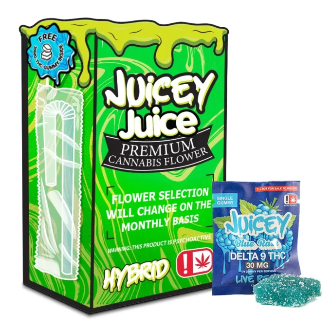 JUICEY THCA Flower - Gorilla Glue #4 Exotic 40.6%  | HYBRID