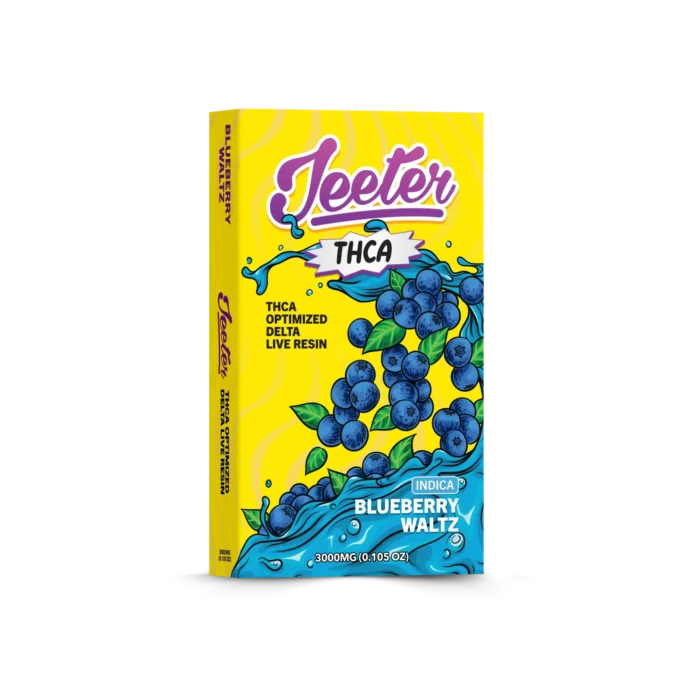 JEETER THCA Live Resin Disposable 3G - Blueberry Waltz | INDICA