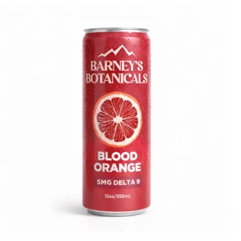 5mg Delta 9 THC Canned Soda Drink- Blood Orange | 16 Count