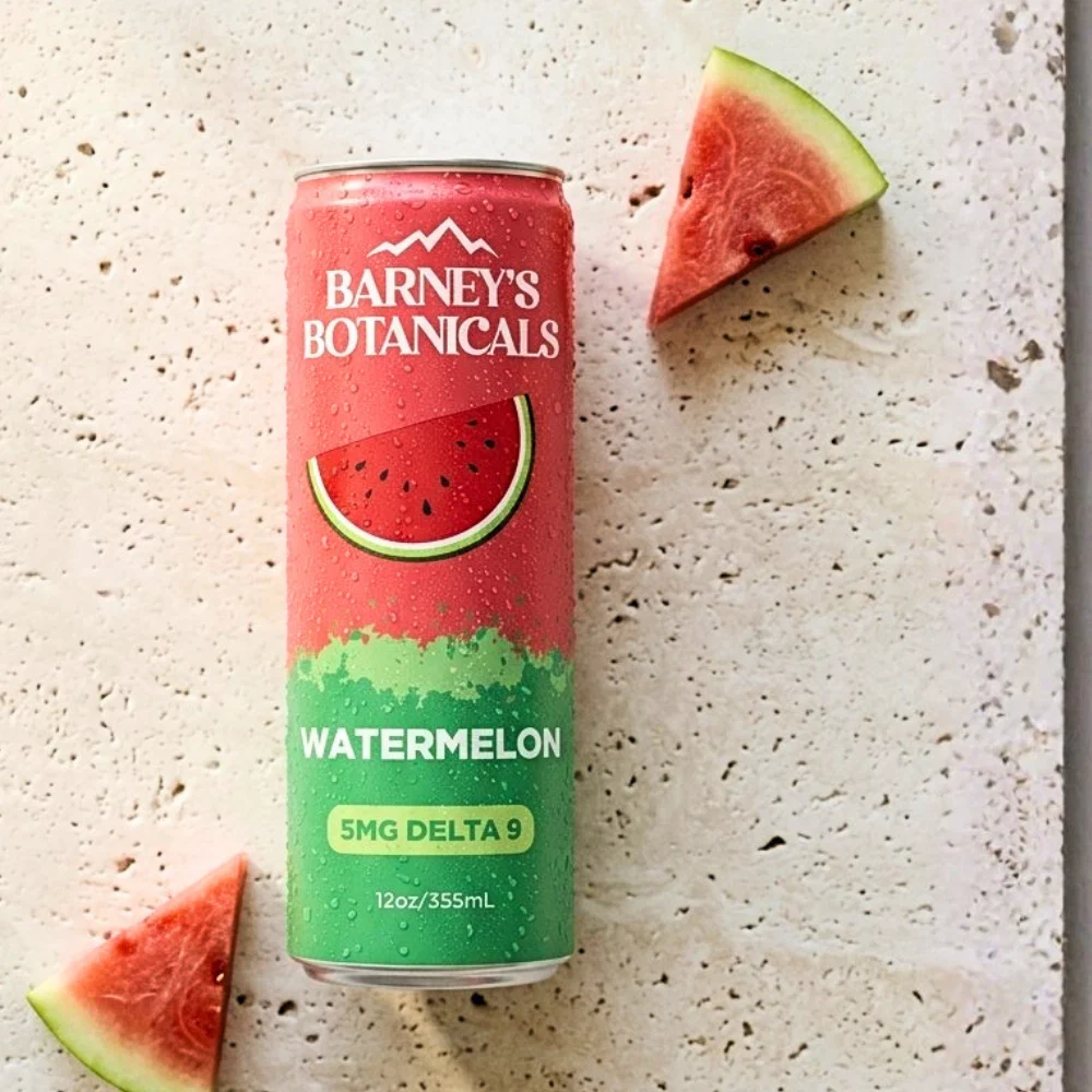 5mg Delta 9 THC Canned Soda Drink- Watermelon | 16 Count 5mg Delta 9 THC Canned Soda Drink- Watermelon | 16 Count
